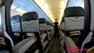 ดูคลิปโป๊ Vlog ของฝรั่งxxxนั้งชักว่าวบนเครื่องบิน ให้ผู้หญิงที่นั้งตรงข้ามดู ทดสอบปฎิกิริยา
