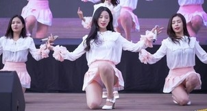 xxx ตากล้องมือตีถ่ายกางเกงในสาวเกาหลี Korean Beauties Dance
